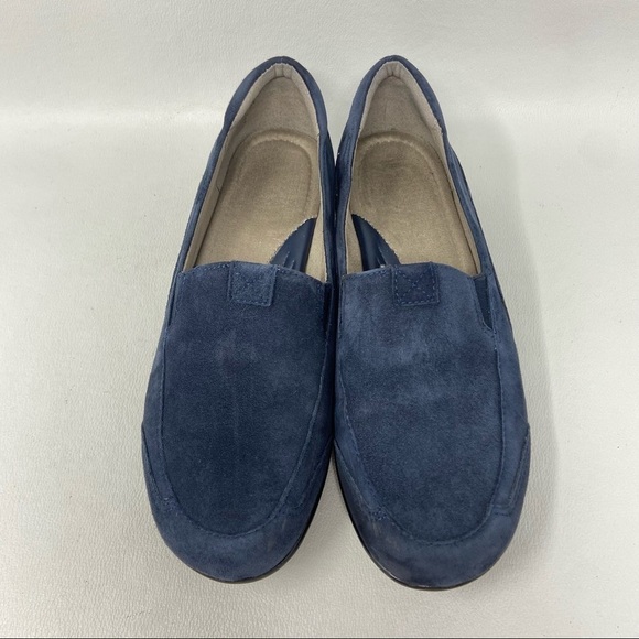 Naturalizer Channing Suede Slip On Loafers, Women's Size 7.5M, Navy - Picture 5 of 13